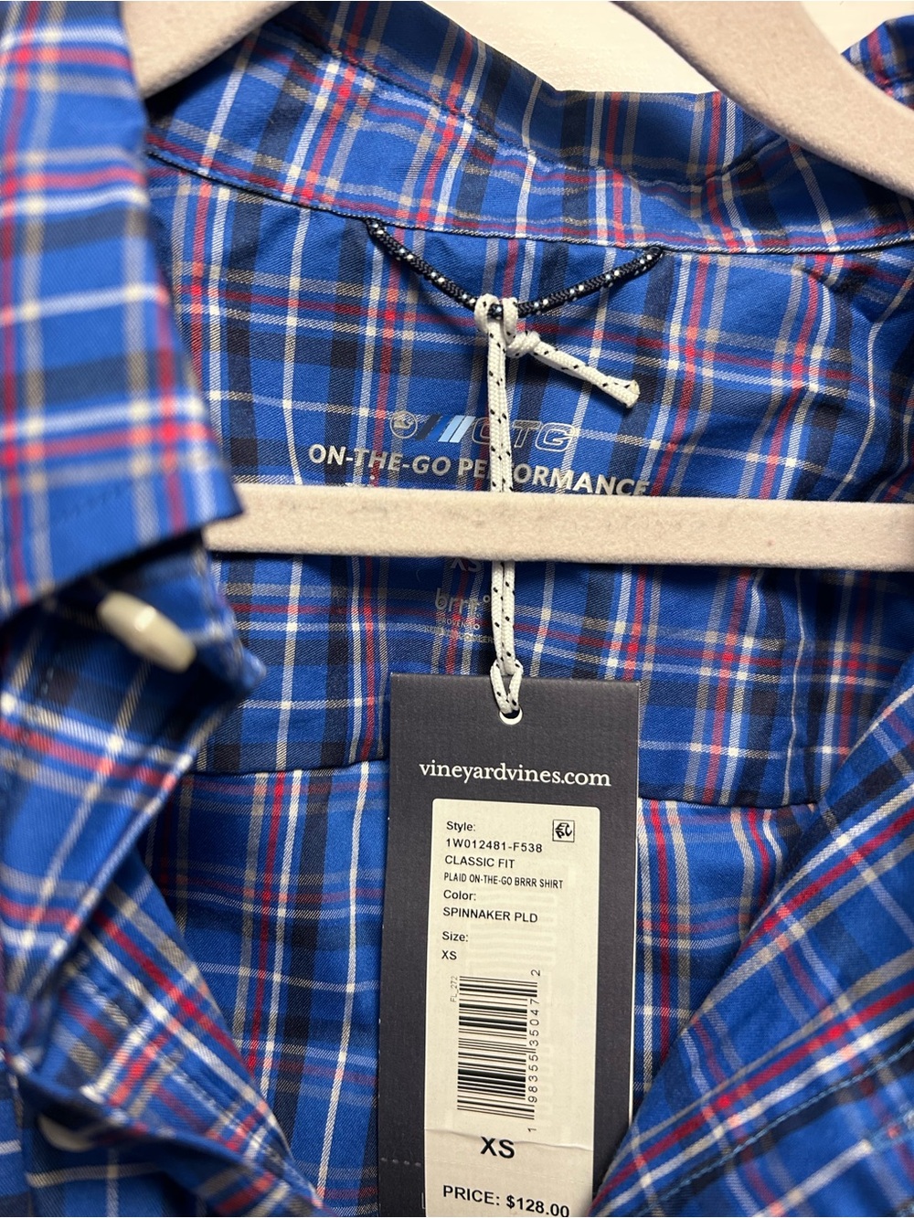 Vineyard Vines Men’s Plaid Shirt